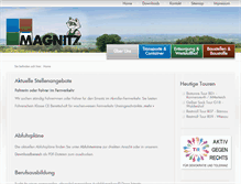 Tablet Screenshot of magnitz.de